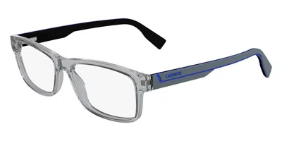 Lacoste L2707n N 038 Occhiali Da Vista Chiari Per Uomo (solo Montatura) In Gray