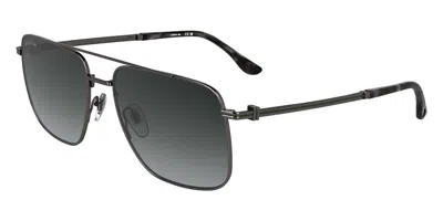 Lacoste L272s N 035 Occhiali Da Sole Gunmetal Per Uomo