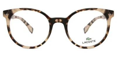 Lacoste L2806 Women's Glasses, Tortoiseshell, Size 50 In Brown