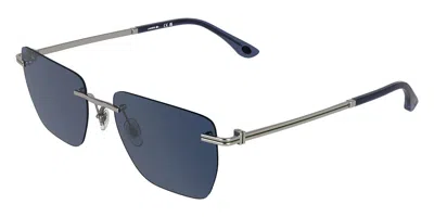 Lacoste L282s 038 Men's Sunglasses Gunmetal Size 55 In Gray
