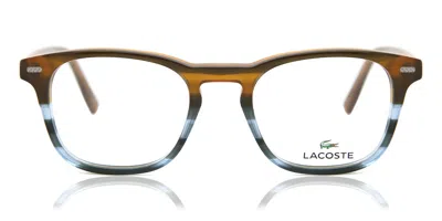 Lacoste L2832 215 Men's Glasses Brown Size 50 - Free Lenses - Blue Light Block Available
