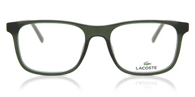 Lacoste L2848 317 Occhiali Da Vista Verdi Per Uomo (solo Montatura)