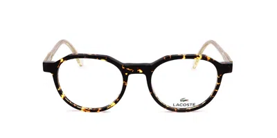Lacoste L2851 Men's Glasses, Tortoiseshell, Size 49