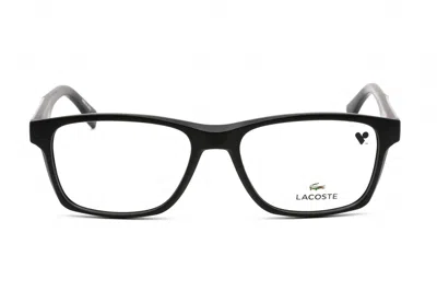 Lacoste Rectangle-frame Glasses In Black