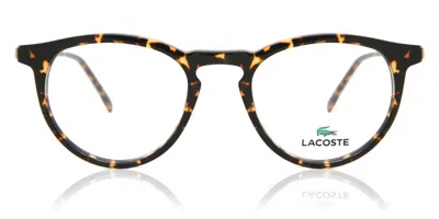 Lacoste L2872 Men's Glasses, Tortoiseshell, Size 49