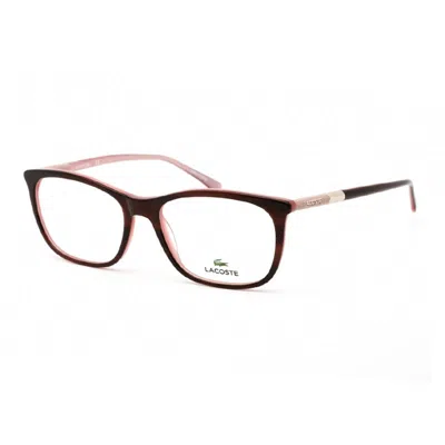 Lacoste L2885 219 Havana/rose 57mm In Brown