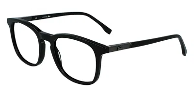 Lacoste L2889 001 Men's Glasses Black Size 52 - Free Lenses - Blue Light Block Available In Purple