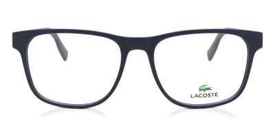 Lacoste L2898 401 Men's Glasses Blue Size 54 - Free Lenses - Blue Light Block Available In Red