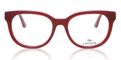 Lacoste L2901 Women's Glasses, Red, Size 53