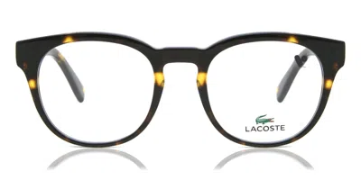 Lacoste L2904 Men's Glasses, Tortoiseshell, Size 49 In Brown