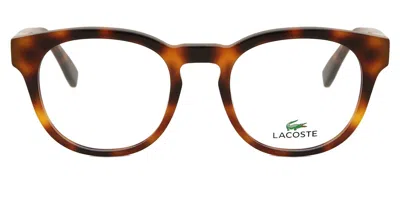 Lacoste L2904 Men's Glasses, Tortoiseshell, Size 49 In Brown
