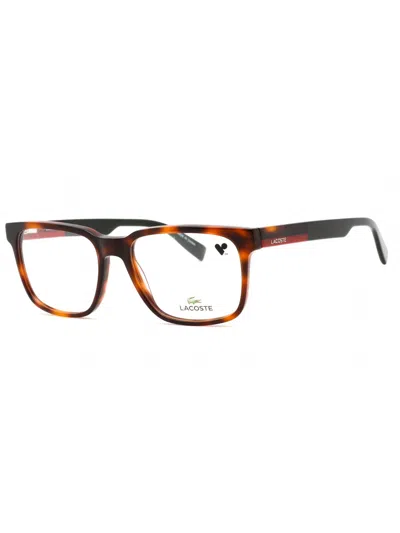 Lacoste L2908 Men's Rectangular Eyeglasses In Brown