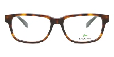 Lacoste L2910 Men's Glasses, Black, Size 55 In Brown