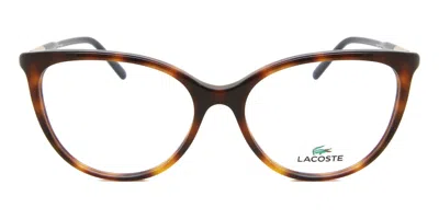 Lacoste L2911 240 Women's Glasses Tortoiseshell Size 55 - Free Lenses - Blue Light Block Available In Brown