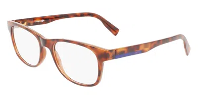 Lacoste L2913 Men's Glasses, Tortoiseshell, Size 53 In Brown