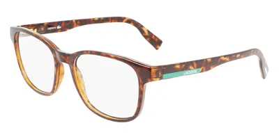 Lacoste L2914 Men's Glasses, Tortoiseshell, Size 54 In Brown