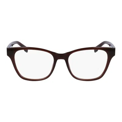 Lacoste L2920n200 Square Full Rim Eyeglasses In Red