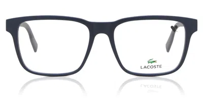 Lacoste L2926 Men's Glasses, Blue, Size 55 In Black