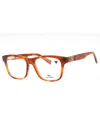 Lacoste L2933 Rectangular Eyeglasses - Unisex Design In Brown
