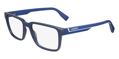 Lacoste L2936 424 Men's Glasses Blue Size 54 - Free Lenses - Blue Light Block Available