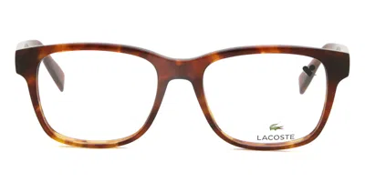 Lacoste L2937 Men's Glasses, Tortoiseshell, Size 54 In Brown