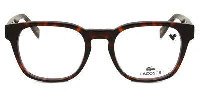 Lacoste L2938 Men's Glasses, Tortoiseshell, Size 51 In Brown