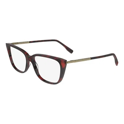 Lacoste L2939 615 Havana Red 54mm In Brown