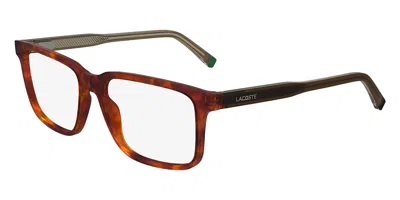 Lacoste L2946 Men's Glasses, Tortoiseshell, Size 55 In Purple