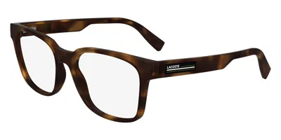 Lacoste L2947 Men's Glasses, Tortoiseshell, Size 54 In Brown