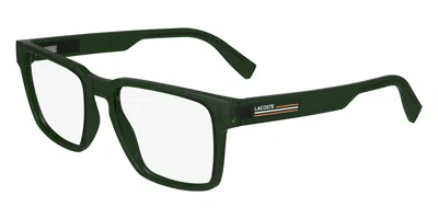 Lacoste L2948 301 Men's Glasses Green Size 53 - Free Lenses - Blue Light Block Available