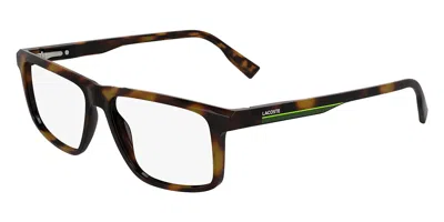 Lacoste L2959 Men's Glasses, Tortoiseshell, Size 55 In Brown
