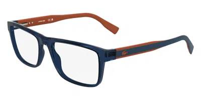 Lacoste L2973 Men's Glasses, Blue, Size 56
