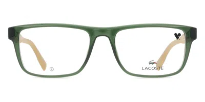 Lacoste L2973 Men's Glasses, Green, Size 56