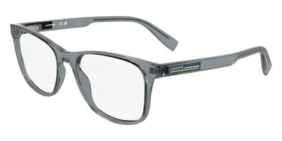 Lacoste L2979 N 035 Men's Glasses Clear Size 54 - Free Lenses - Blue Light Block Available In Transparent Grey