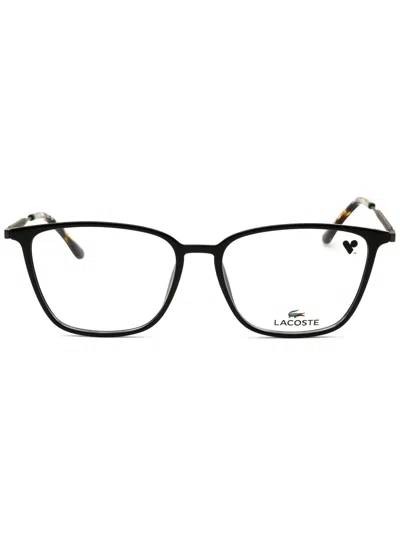 Lacoste L2984n Eyeglasses In Black/clear Demo Lens