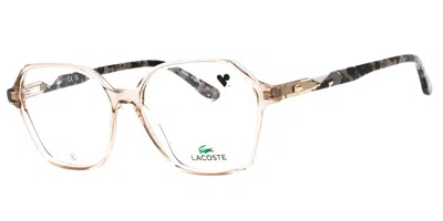 Lacoste L2988 663 Occhiali Da Vista Rosa Per Donna (solo Montatura) In Multi