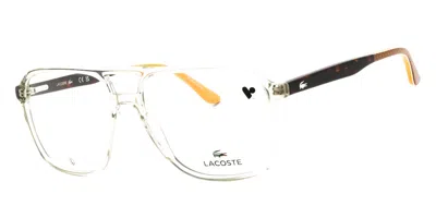 Lacoste L2991 035 Men's Glasses Clear Size 58 - Free Lenses - Blue Light Block Available