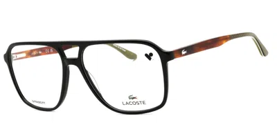 Lacoste L2991 001 Occhiali Da Vista Neri Per Uomo (solo Montatura) In Multi