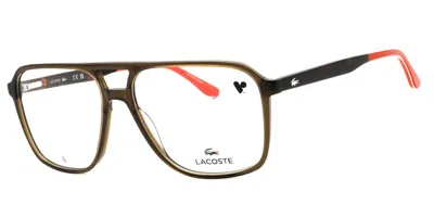 Lacoste L2991 275 Occhiali Da Vista Marroni Per Uomo (solo Montatura) In Brown
