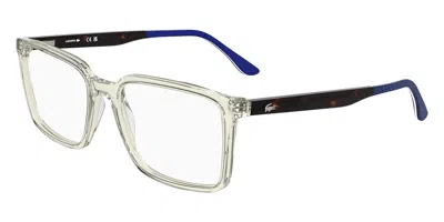 Lacoste L2992 N 264 Occhiali Da Vista Marroni Per Uomo (solo Montatura) In Yellow