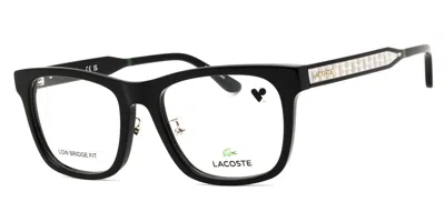 Lacoste L2994lb Asian Fit 001 Men's Glasses Black Size 52 - Free Lenses - Blue Light Block Available