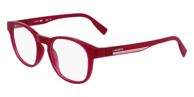 Lacoste L3654 Men's Glasses, Red, Size 46
