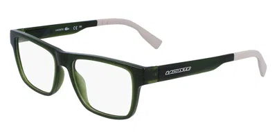 Lacoste L3655 Men's Glasses, Green, Size 49