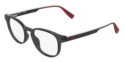 Lacoste L3666 035 Men's Glasses Clear Size 47 - Free Lenses - Blue Light Block Available In Gold