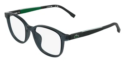 Lacoste L3667 035 Men's Glasses Clear Size 46 - Free Lenses - Blue Light Block Available In Brown