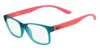 Lacoste Rectangle-frame Glasses In Metallic