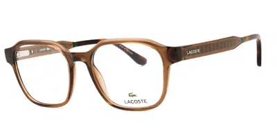 Lacoste L4001 210 Occhiali Da Vista Marroni Per Uomo (solo Montatura) In Brown