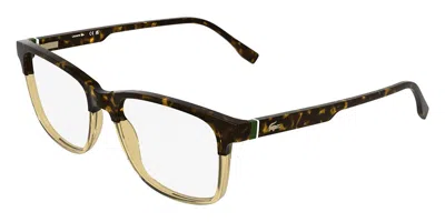 Lacoste L4002 217 Occhiali Da Vista Marroni Per Uomo (solo Montatura) In Brown