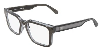 Lacoste L4003 210 Occhiali Da Vista Chiari Per Uomo (solo Montatura) In Gray