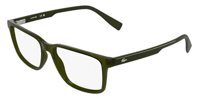 Lacoste L4005 275 Occhiali Da Vista Verdi Per Uomo (solo Montatura)